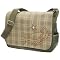 Tweed Messenger Bag - Green