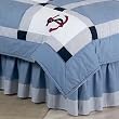 Come Sail Away Nautical Queen Kids Bed Skirt by JoJo Designs