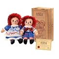 Raggedy Ann & Andy Collector's Case 12" Includes Commemorative Certificate.