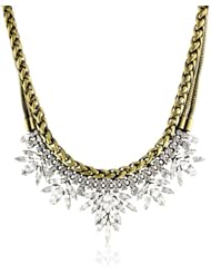 Auden Emerson Clear Swarovski Crystal Necklace