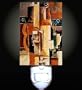 Violin and Guitar by Picasso Decorative Night Light