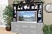 Kush Furniture 1704Hbk Summerland Hutch in Ebony Black Finish
