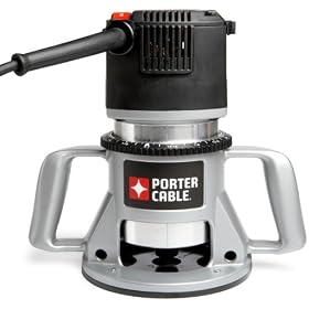 Porter-Cable 7518 Speedmatic 15 Amp 3-1/4 HP Fixed Base 5-Speed Router
