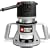 Porter-Cable 7518 Speedmatic 15 Amp 3-1/4 HP Fixed Base 5-Speed Router