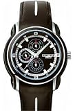Police Gents Pulse Black Strap and Black Dial Watch