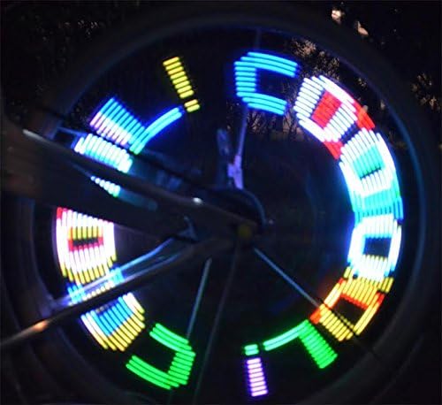 Bike wheel night light, Waterproof led Light for Night - Best Christmas Gifts &amp; Birthday Presents for Boys Girls Adults