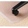 RollaMat Vinyl Chair Mat for Medium/High Pile Plush Carpet, 45 x 53, 25 x 12 Lip (DEFCM15233) Category: Chair Mats
