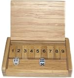 Review ToyPost  / Traveller's Mini Shut the Box - Wooden coloured Dice
