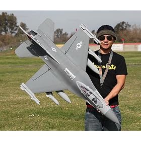 The Ultimate Weapon! 7 CH 2.4GHz BlitzRCWorks Super BZ-16 EX V2 3D Vector Thrust Aerobatic... from Gas Airplanes ARF
