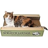 The Original Scratch Lounge - Worlds Best Cat Scratcher - (Includes Catnip)