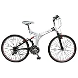 CHEVROLET(シボレー) 折りたたみ自転車 26インチ ホワイト CHEVROLET FD-MTB26WH
