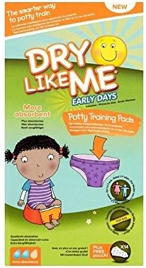Dry Like Me Early Days Potty Training Pads 14 per pack - Pack of 2