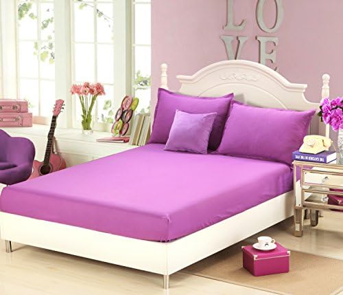 Bedding Superior Quality Brushed Microfiber Deep Pocket Luxurious Fitted Sheet - Hypoallergenic, Breathable , Extra Soft &amp; Comfortable - Wrinkle, Fade, Stain &amp; Abrasion Resistant (King, zise)