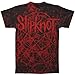 Slipknot Men's The 9 Thorns Allover T-shirt Black