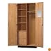 Diversified Woodcrafts 360-3622 Solid Oak Wood Wardrobe Storage, 36