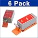 6 PK COMPATIBLE BCI-15 BCI-16 BLACK+COLOR INK FOR CANON PIXMA IP90