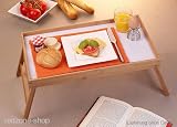 Produkt-Bild: Bambus Betttablett, Betttisch, Holztablett, Tablett