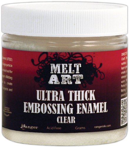 Ranger Melt Art Ultra Thick Embossing Enamel 4-Ounce, Clear