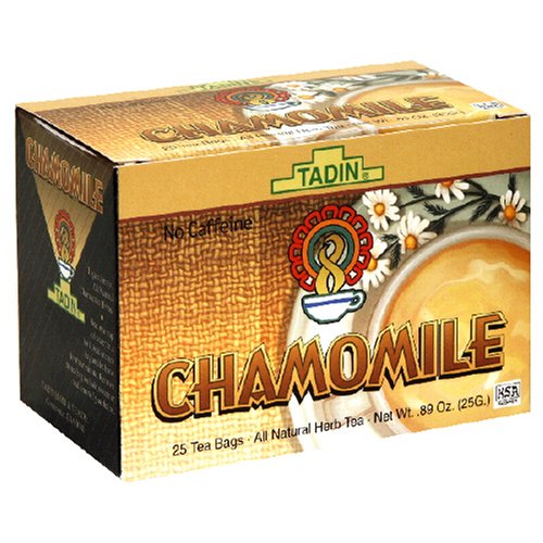 Tadin Tea, Chamomile Tea, 25-Bag, 6-Count Boxes (Pack of 2) by Tadin Herb and Tea
