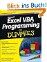 Excel VBA Programming For Dummies (For Dummies (Computers))