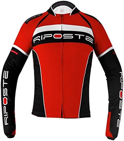 Riposte Scout Men's Winter Cycling Jerseys Red XXL