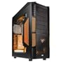 Aerocool XPredator Evil Black Edition - Caja de ordenador, color naranja y negro