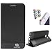 DMG Samsung Galaxy Note 5 N920 Flip Cover, DMG PRaiders Premium Magnetic Wallet Stand Cover Case for Samsung Galaxy Note 5 N920 (Black) + 3.5mm Jewel Dust Jack RS.349.00