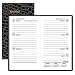 Designer Appt Book, 1 Week/Spread, No Appointment Tiimes, 3 1/4 x 5 3/4, Black (AAG7040205) Category: Weekly Appointment Books and Planners