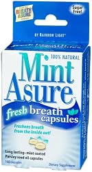 Rainbow Light Mint Asure Fresh Breath, 160-Count Capsules (Pack of 3)