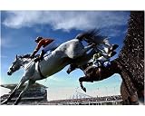 51AaKGzJ%2BGL. SL160  Photographic Print of Horse Racing   John Smiths Grand National Meeting   Aintree from PA Photos