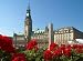 Hamburg Rathaus - 24"W x 18"H - Peel and Stick Wall Decal by Wallmonkeys