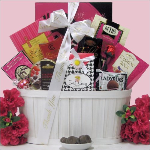 Sweet & Trendy: Thank You Gourmet Sweets Gift Basket