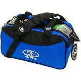 Elite 2 Go Tote Clear Black/Blue