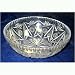Small Crystal Cut Plastic Salad Bowl - 6