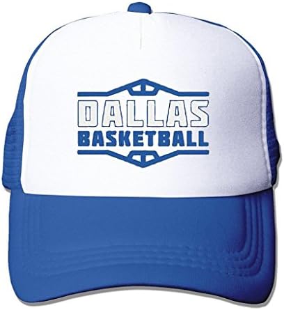 HUIZ Dallas Mavericks Adjustable Printing Baseball Mesh Caps Unisex Adult Snapback Mesh Hats Blue