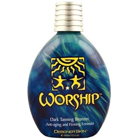 Designer Skin Worship Bronzer Indoor Tanning Salon Tan Lotion for Men and Women 13.5 fl oz