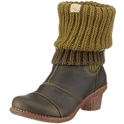 El Naturalista Tesela N744, Damen Stiefel, Grün (Olive), EU 36