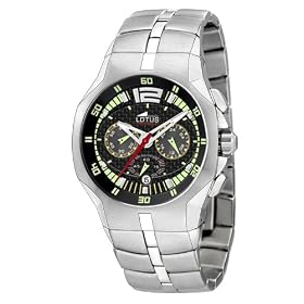 Lotus - 15399-7 - Montre Homme - Quartz Chronographe - Chronom�tre - Bracelet Acier Inoxydable Argent