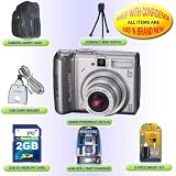 CANON POWERSHOT A570 IS W/ 2.0GB ENTHU ACCESSORY KIT