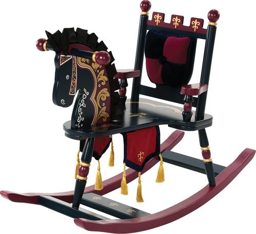 Levels Of Discovery Prince Rocking Horse Dark Blue