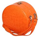 The Isis Jewelry Travel Case in Tangerine