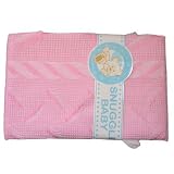 Baby Girl Leaf Pattern Shawl Pink, Babies Acrylic Shawl