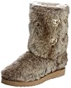 Golddigga Women's Ally Mid Fur Pull On Boots