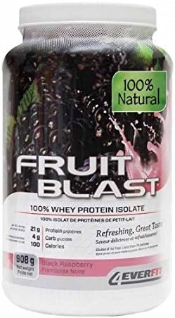 Fruit Blast Whey Protein Isolate - Black Raspberry