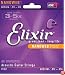 Elixir Strings Acoustic Guitar Strings, 6-String, Medium NANOWEB Coating