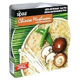 Spaa Natural Foods Chinese Mushroom Noodle Soup Bowl, 2.43-Ounce (Pack of 36)