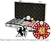 Custom Poker chip Set: Your logo or artwork stamped on the chips. 300 11.5 gram chip w/case & more.