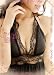 Sexy Woman Lingerie Black Sleepwear Dress Lace Robe Babydoll Teddy Small Medium