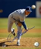 Orel Hershiser Autographed/Hand Signed Los Angeles Dodgers 8x10 Photo (Grey Jersey)
