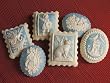 Wedgwood Inspired Lemon Springerle Cookies
